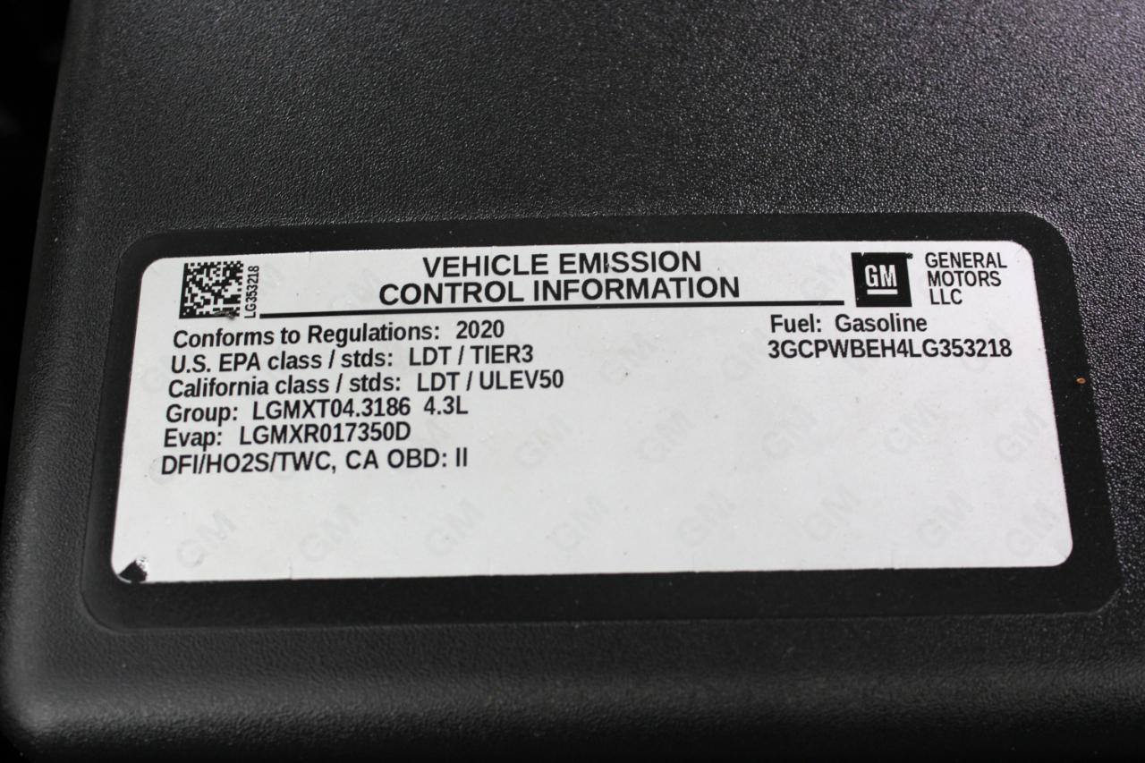 Chevrolet Silverado 1500 2WD Crew Cab 147" Custom 2020