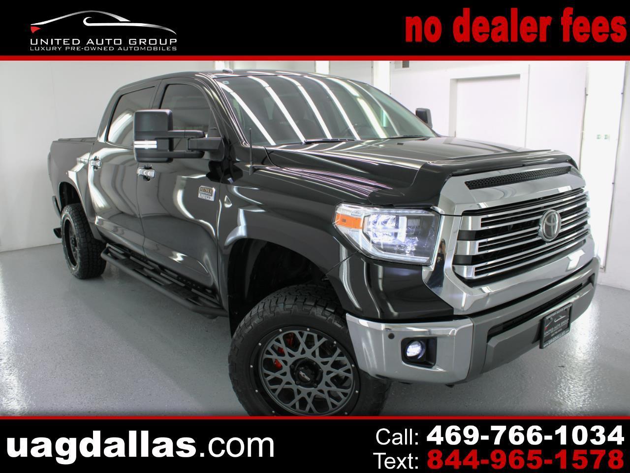 2018 Toyota Tundra 4WD 1794 Edition CrewMax 5.5' Bed 5.7L (Natl)