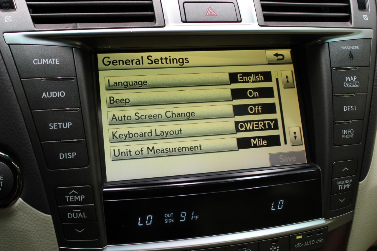Lexus LS 460 4dr Sdn RWD 2012