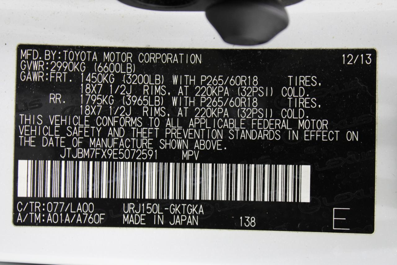 Lexus GX 460 4WD 4dr 2014