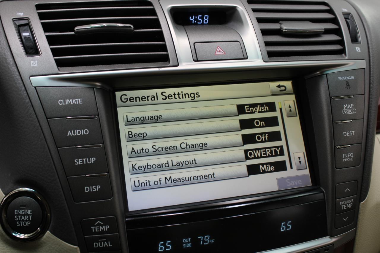 Lexus LS 460 4dr Sdn RWD 2012