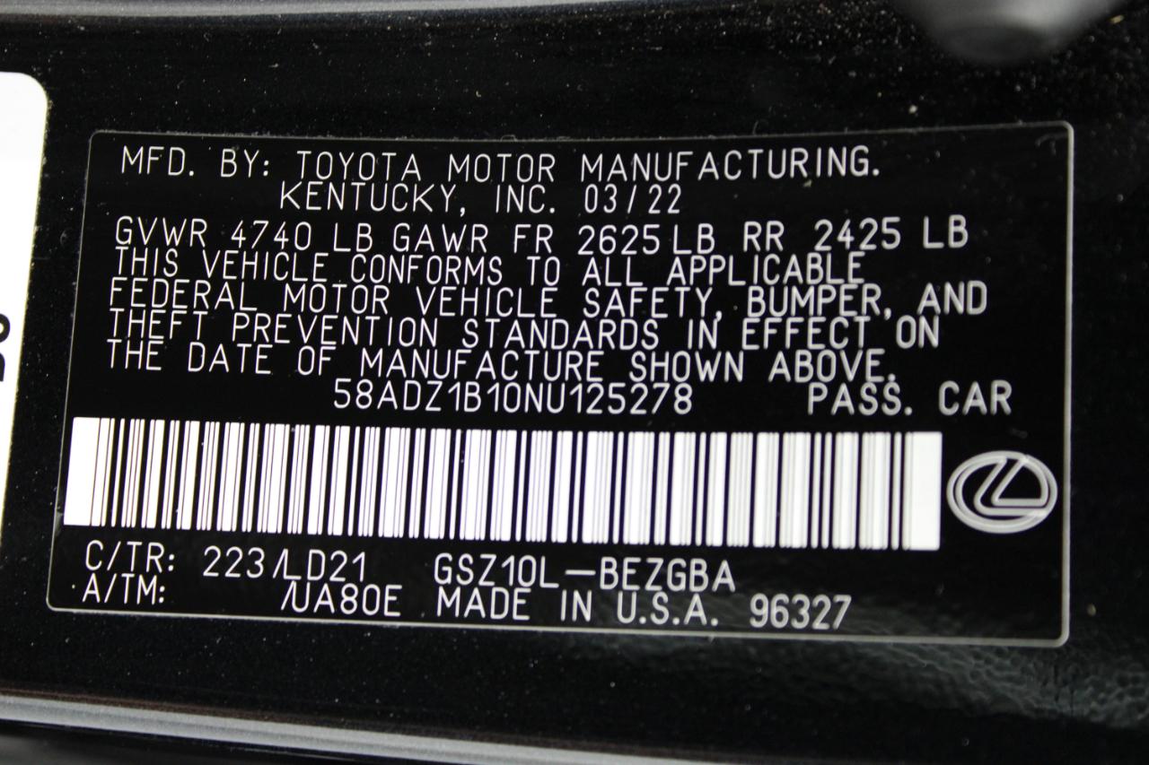 Lexus ES 350 Premium 2022
