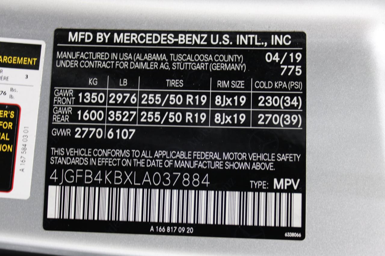 Mercedes-Benz GLE GLE 350 4MATIC SUV 2020