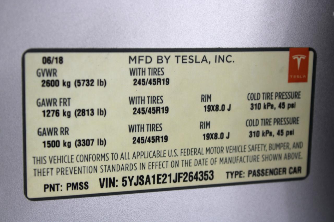 Tesla Model S 75D AWD 2018