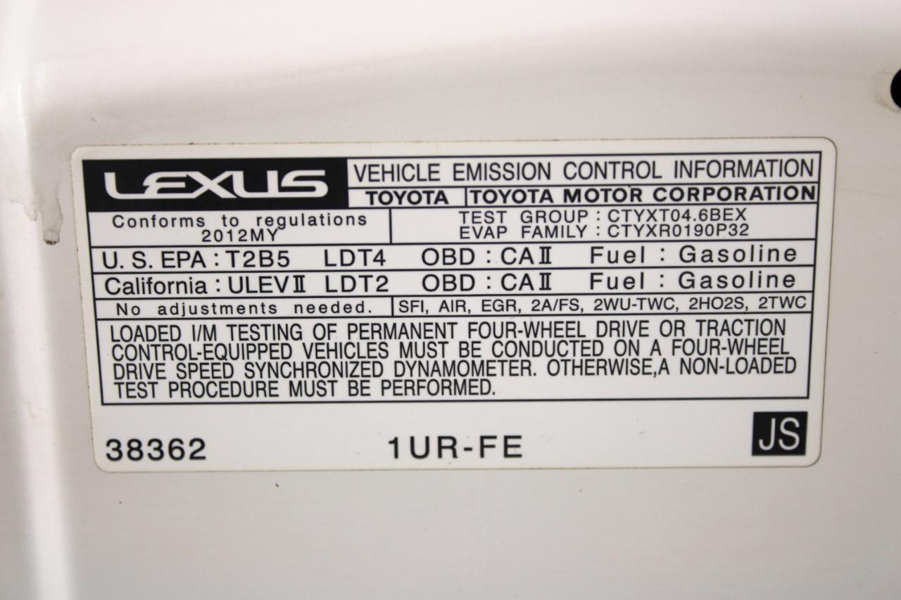 Lexus GX 460 4WD 4dr Premium 2012