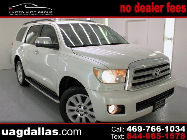 White 2012 Toyota Sequoia SUV / Crossover Four-Wheel Drive Automatic