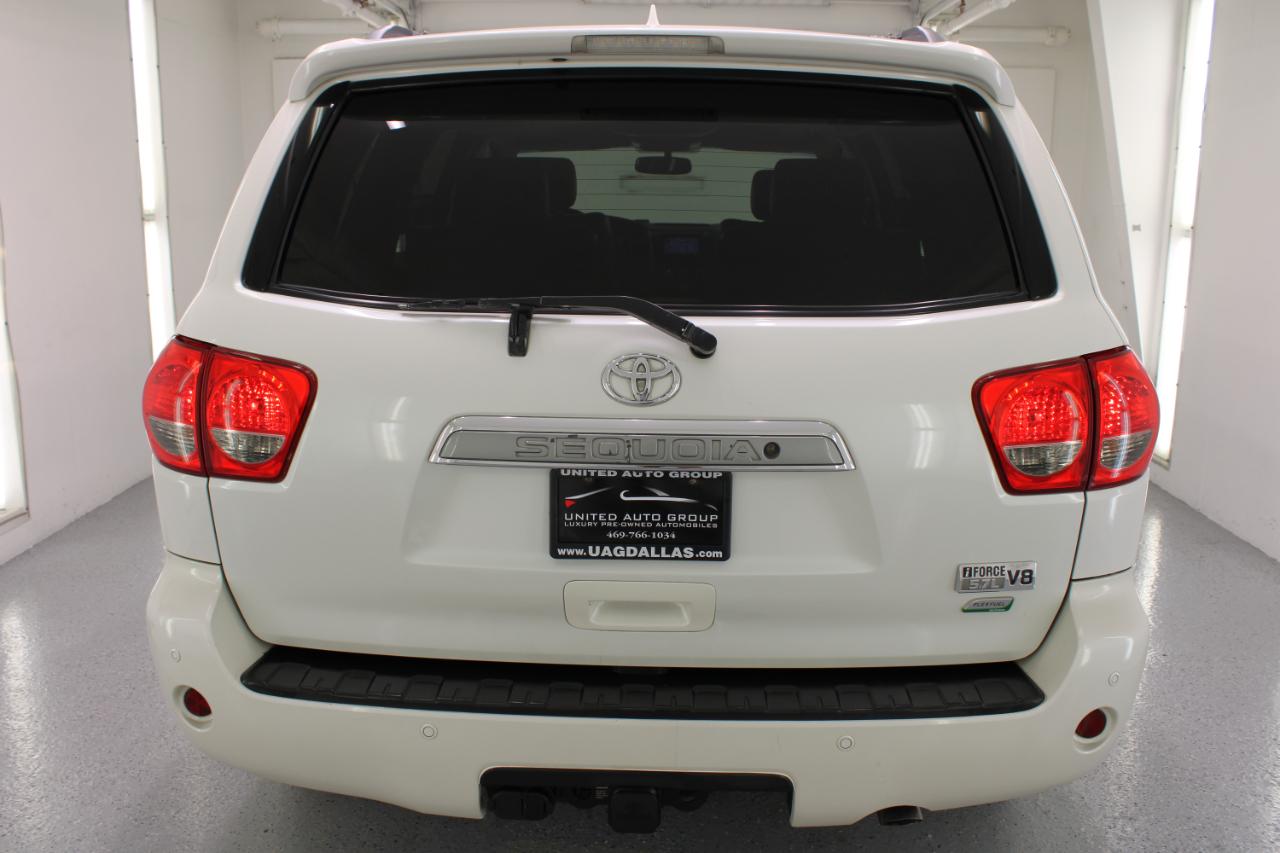 Toyota Sequoia 4WD 5.7L FFV Platinum (Natl) 2012