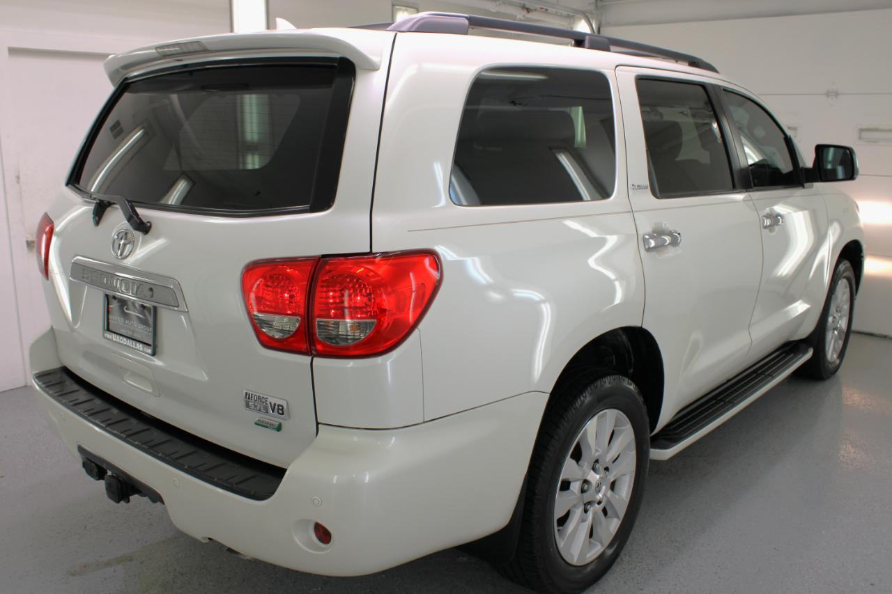 Toyota Sequoia 4WD 5.7L FFV Platinum (Natl) 2012
