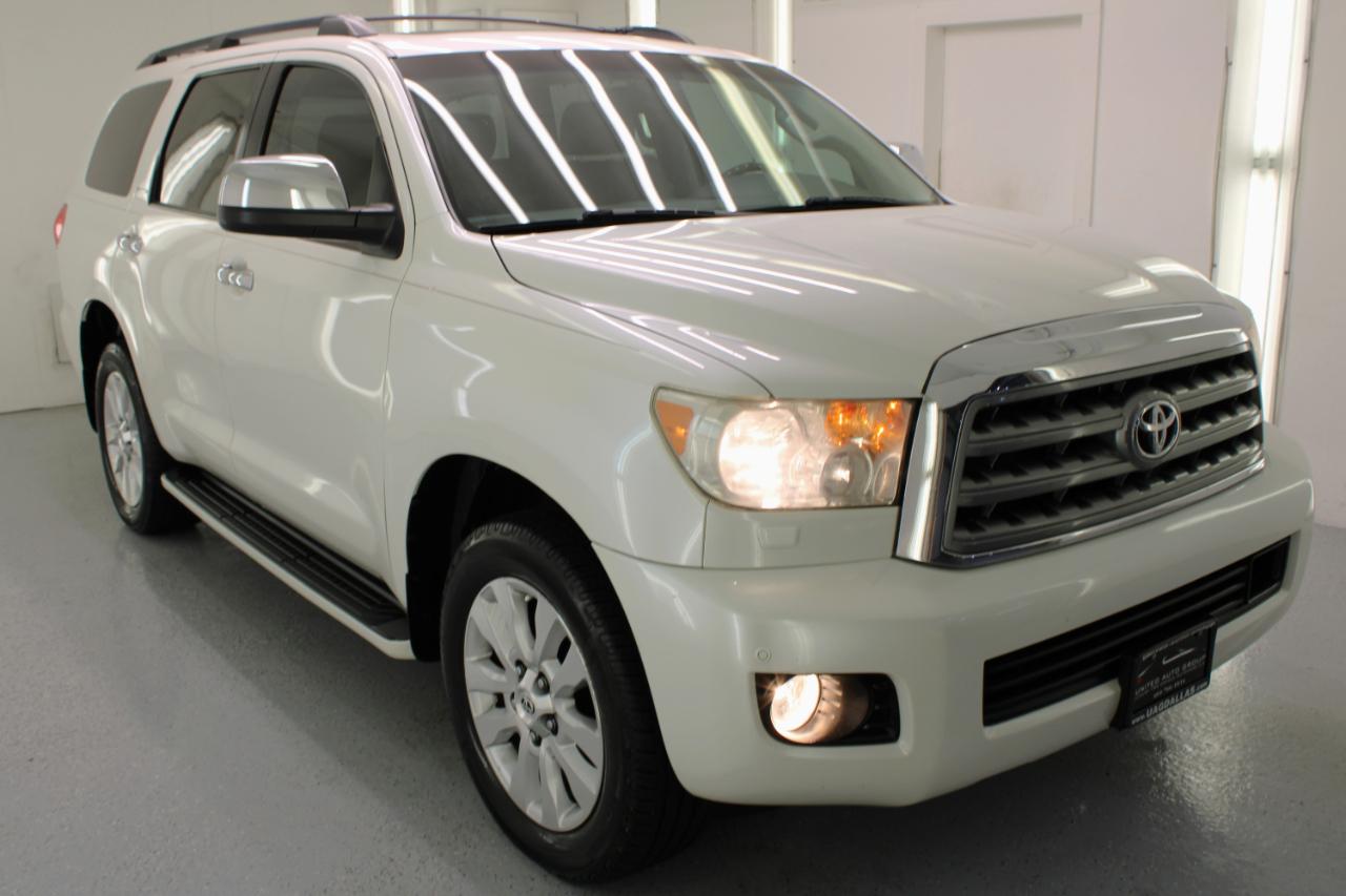 Toyota Sequoia 4WD 5.7L FFV Platinum (Natl) 2012