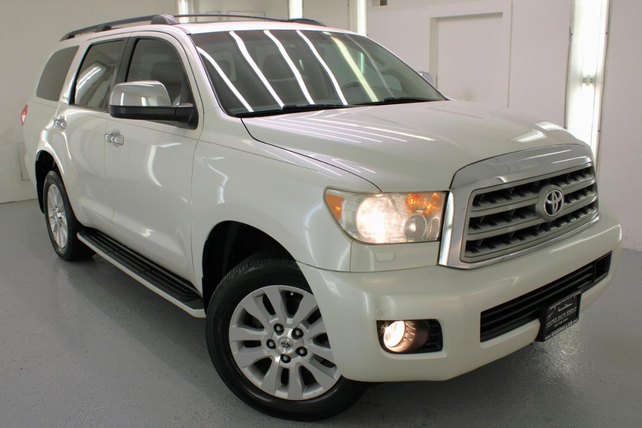 Toyota Sequoia 4WD 5.7L FFV Platinum (Natl) 2012