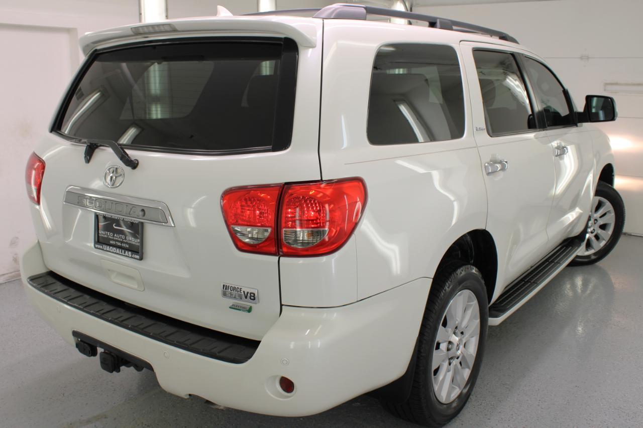 Toyota Sequoia 4WD 5.7L FFV Platinum (Natl) 2012