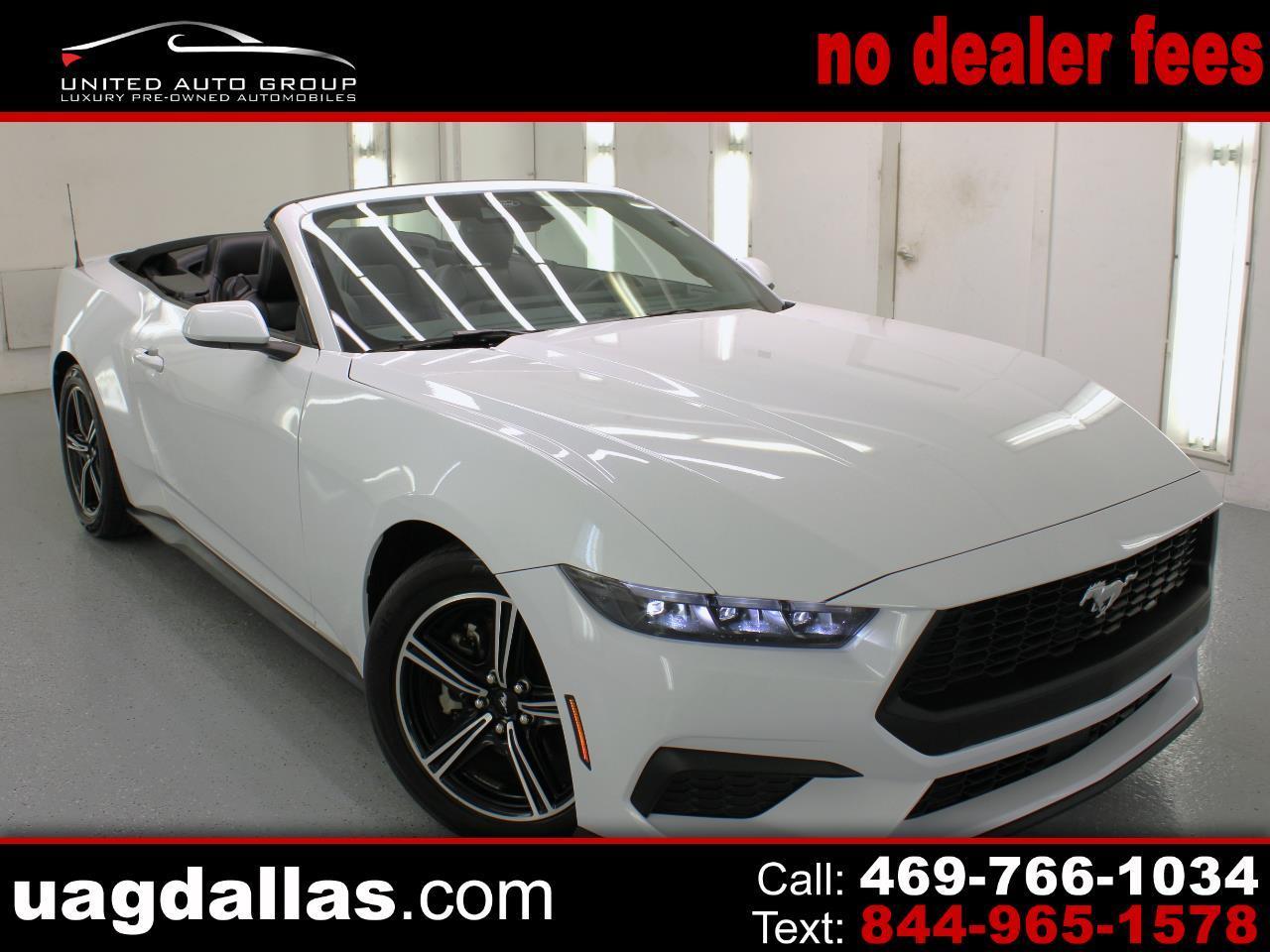 2025 Ford Mustang EcoBoost Convertible