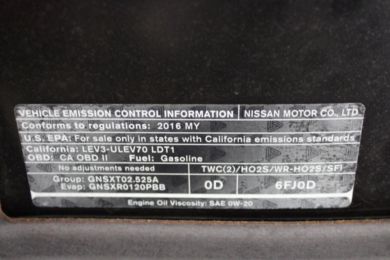 Nissan Rogue FWD 4dr SV 2016