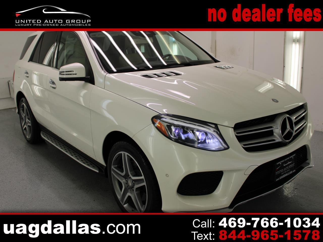 2016 Mercedes-Benz GLE 4MATIC 4dr GLE 350