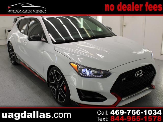 White 2020 Hyundai Veloster N Coupe Front-Wheel Drive 6-Speed Manual