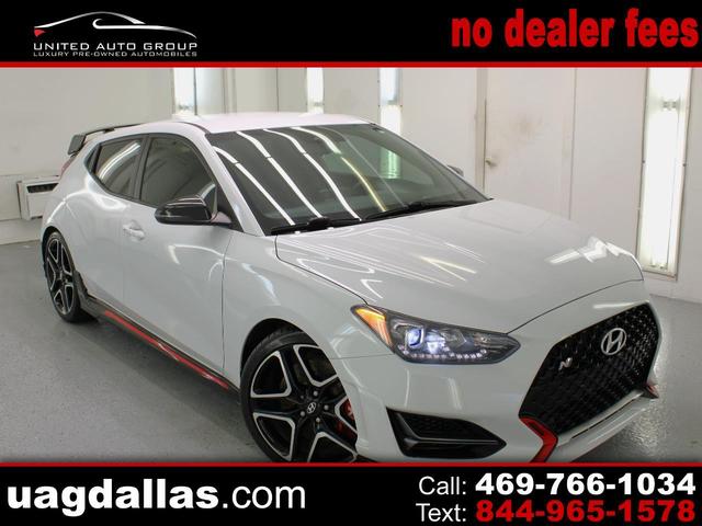 White 2020 Hyundai Veloster N Coupe Front-Wheel Drive 6-Speed Manual