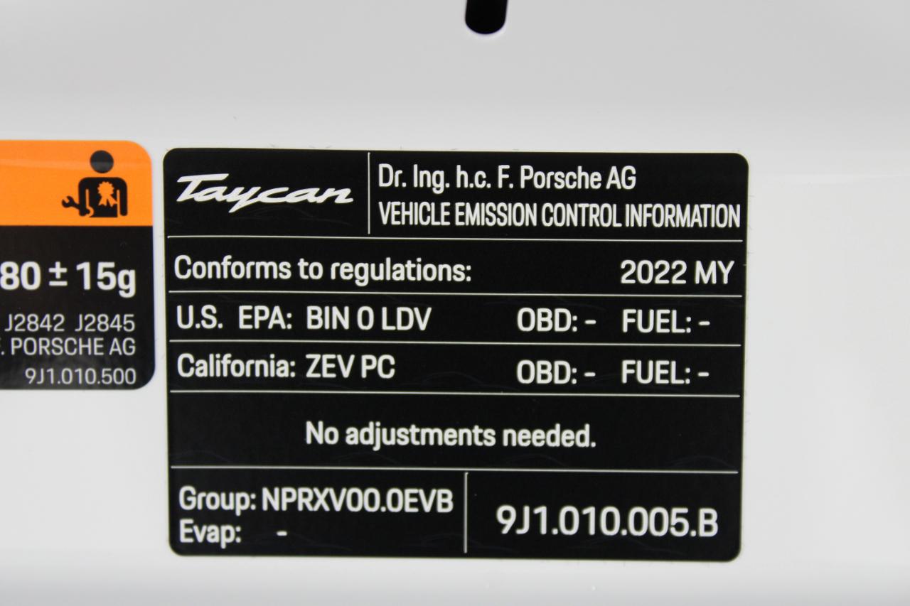 Porsche Taycan RWD 2022