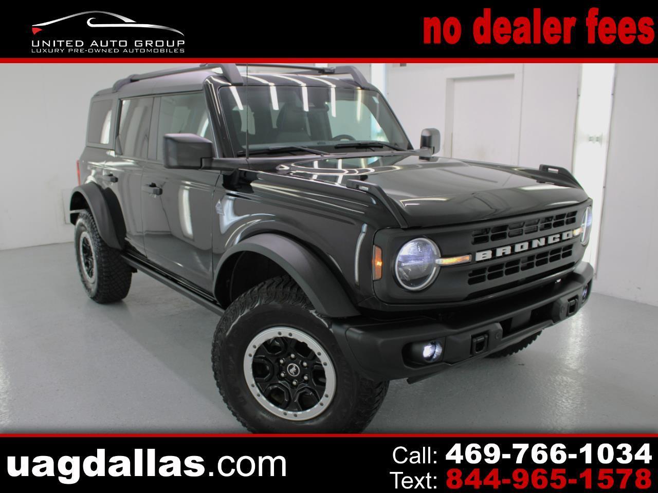 2022 Ford Bronco Black Diamond 4 Door Advanced 4x4