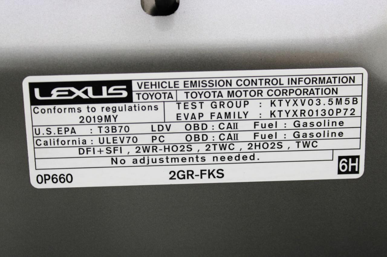 Lexus ES ES 350 FWD 2019