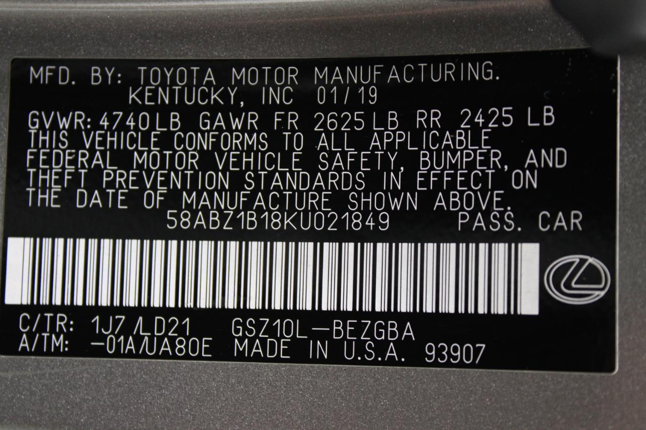 Lexus ES ES 350 FWD 2019
