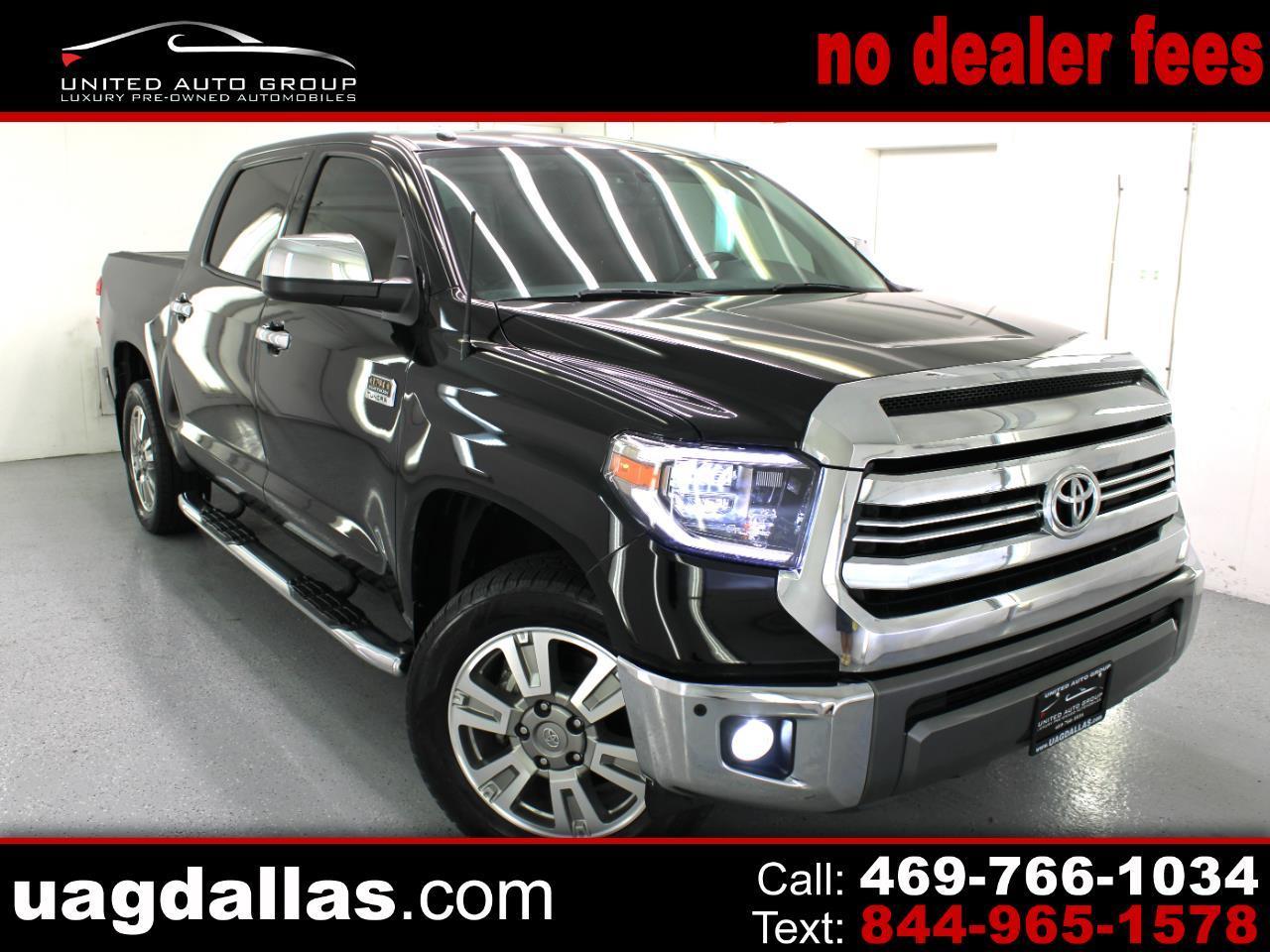 2017 Toyota Tundra 4WD 1794 Edition CrewMax 5.5' Bed 5.7L FFV (Natl)
