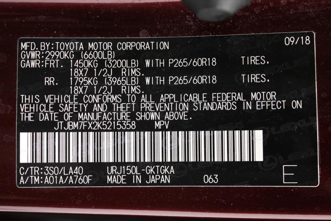 Lexus GX 460 4WD 4dr Premium 2019