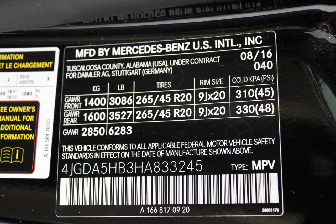 Mercedes-Benz GLE GLE 350 4MATIC SUV 2017