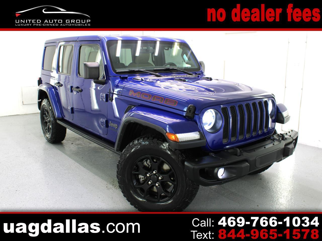 2018 Jeep Wrangler Unlimited Moab 4x4