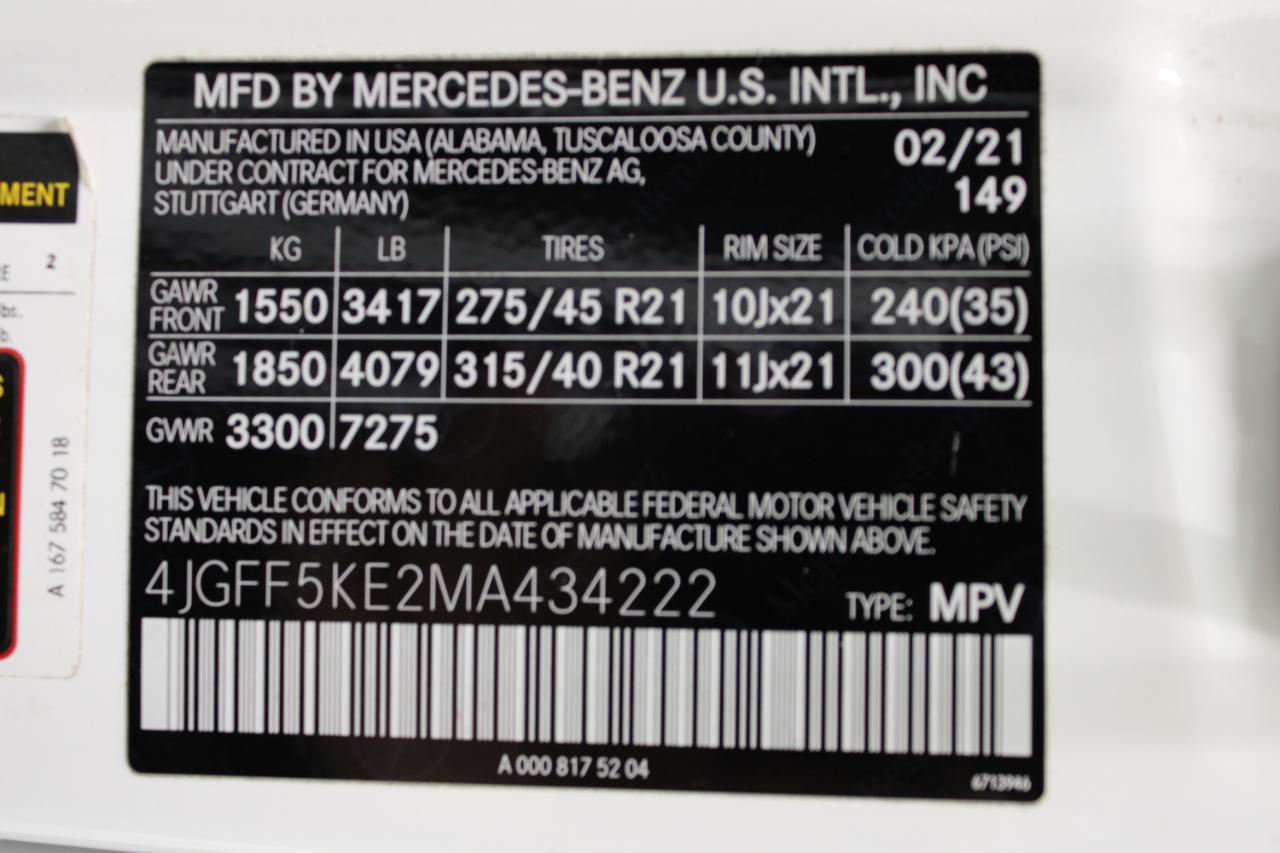 Mercedes-Benz GLS GLS 450 4MATIC SUV 2021