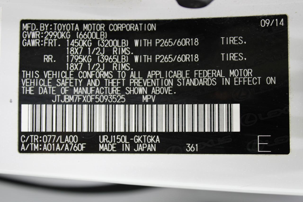 Lexus GX 460 4WD 4dr 2015