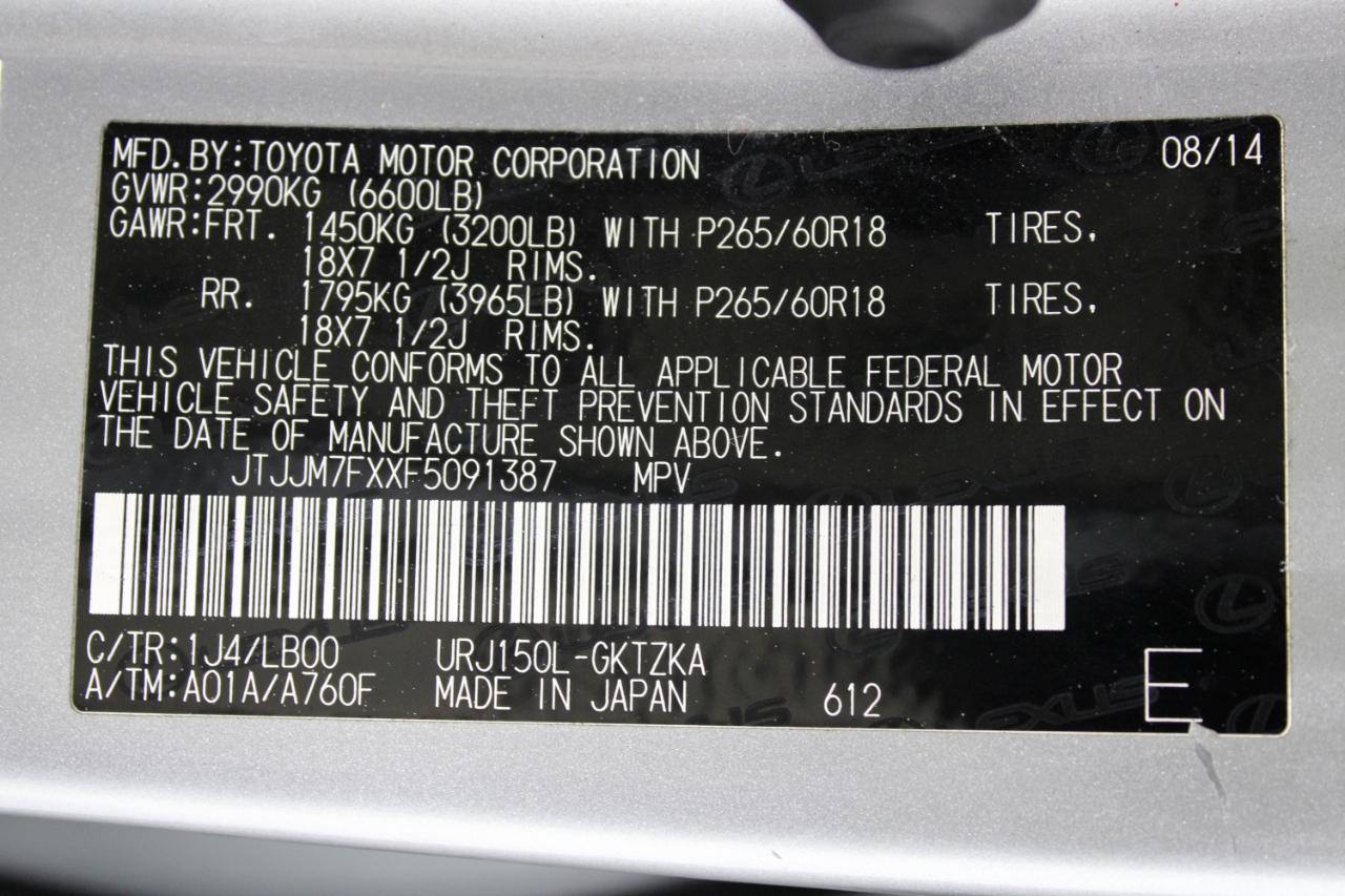 Lexus GX 460 4WD 4dr Luxury 2015
