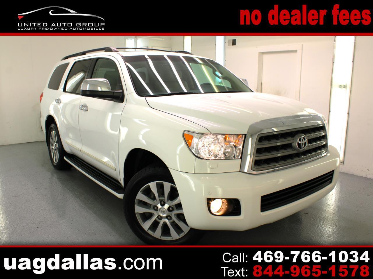 White 2016 Toyota Sequoia SUV / Crossover 4X2 Automatic