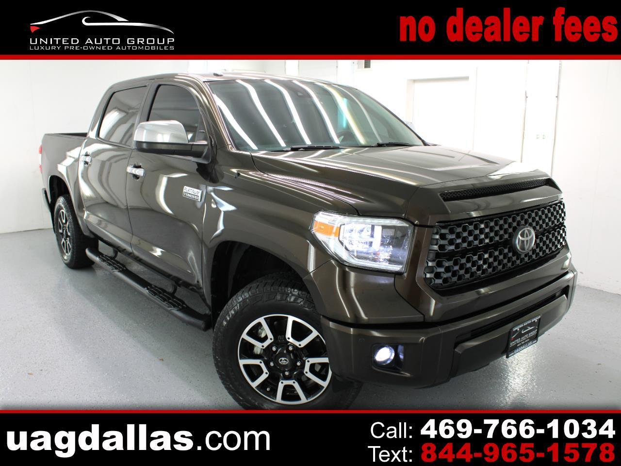 2019 Toyota Tundra 4WD Platinum CrewMax 5.5' Bed 5.7L (Natl)