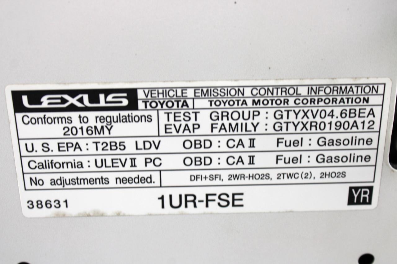 Lexus LS 460 4dr Sdn RWD 2016