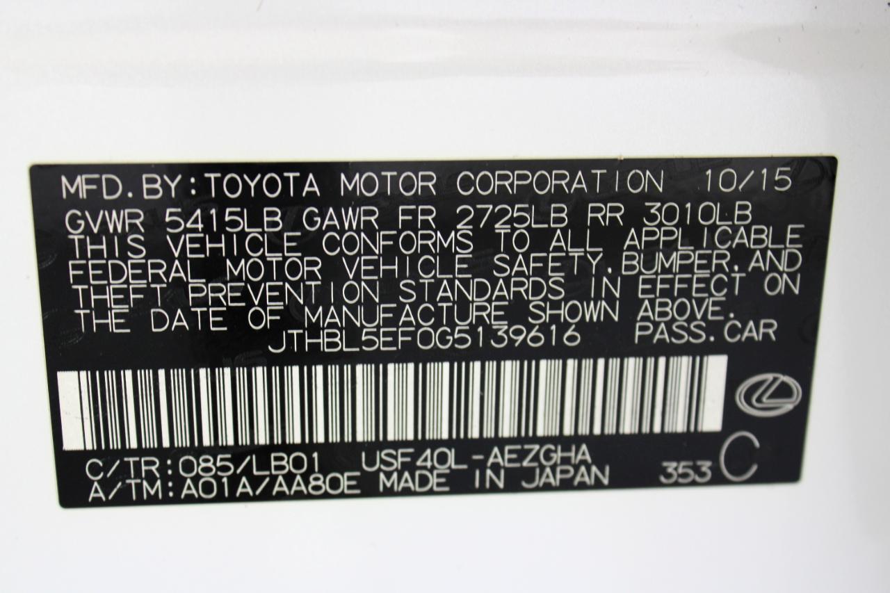Lexus LS 460 4dr Sdn RWD 2016