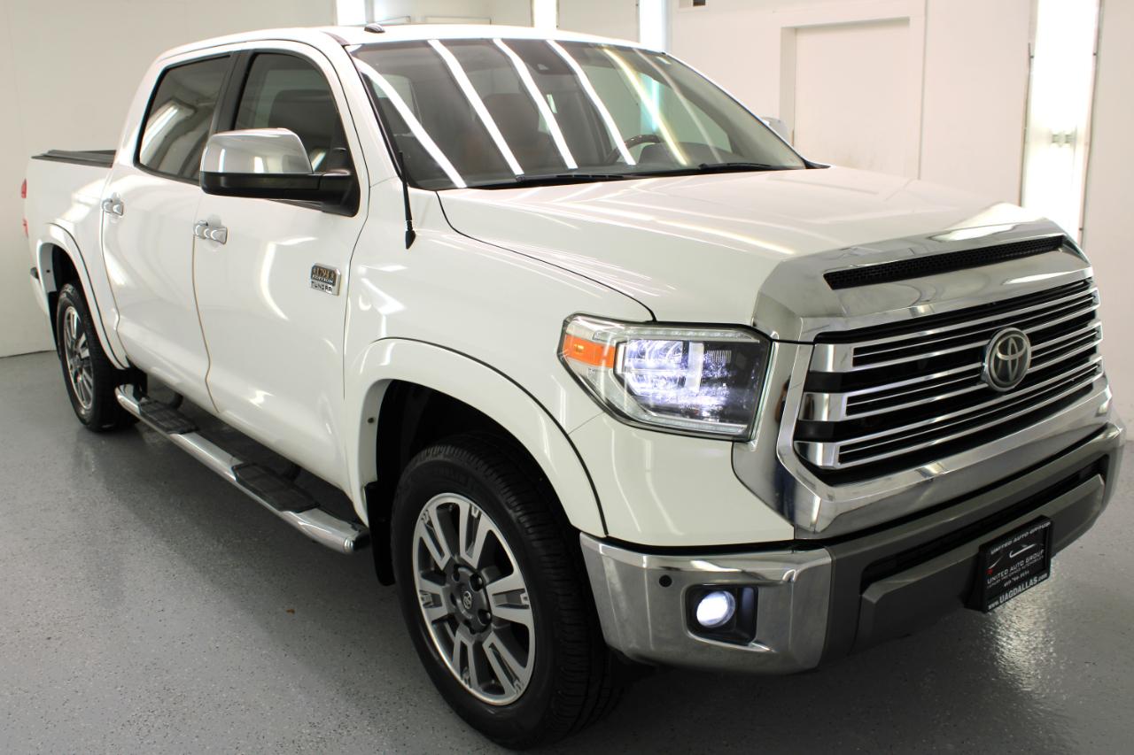 Toyota Tundra 4WD 1794 Edition CrewMax 5.5' Bed 5.7L FFV (Natl) 2018