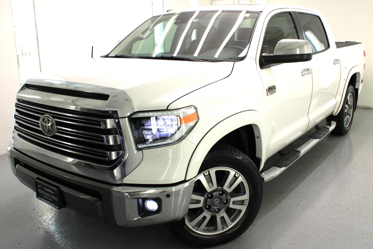 Toyota Tundra 4WD 1794 Edition CrewMax 5.5' Bed 5.7L FFV (Natl) 2018