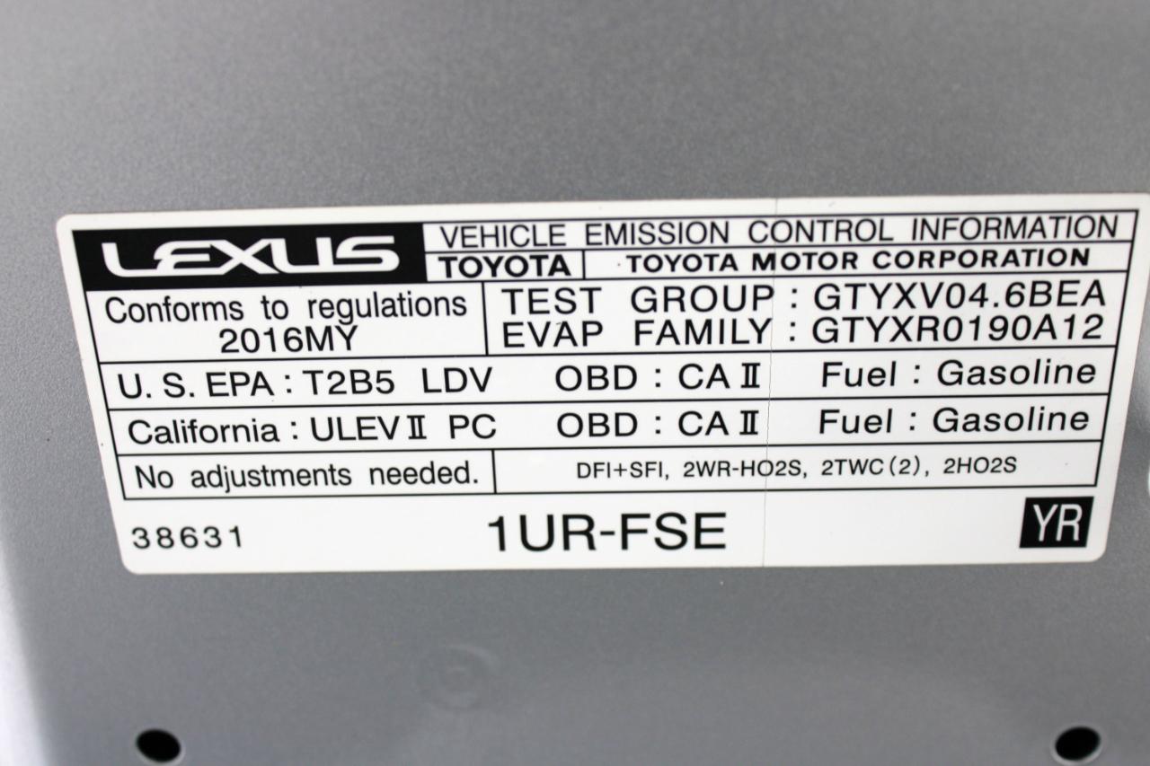 Lexus LS 460 4dr Sdn RWD 2016