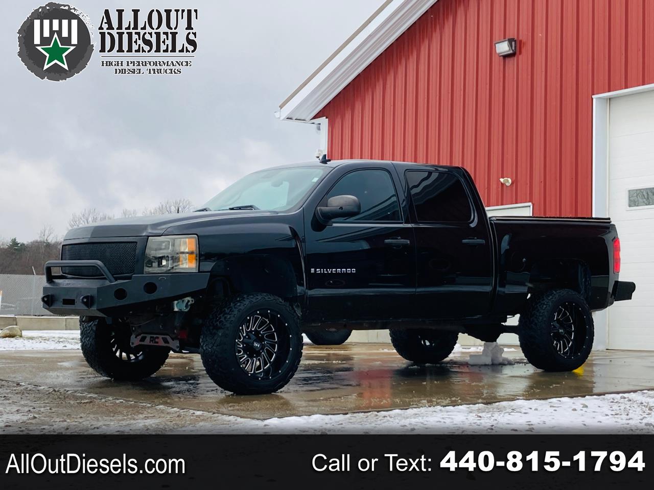 2008 Chevrolet Silverado 1500 4WD Crew Cab 143.5" LT w/1LT