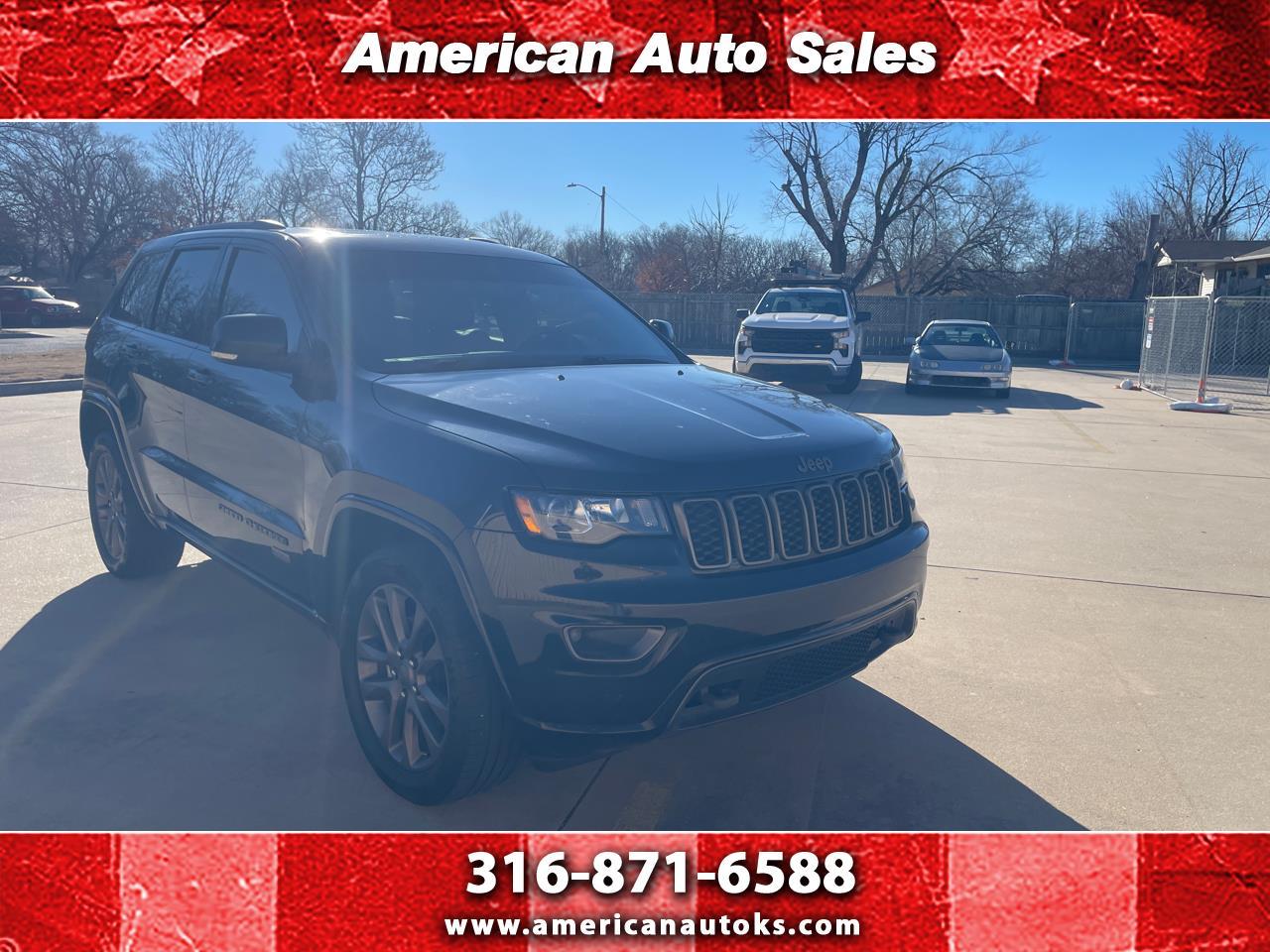 Jeep Grand Cherokee Limited 75th Anniversary Edition 4x4 *Ltd Avail* 2016