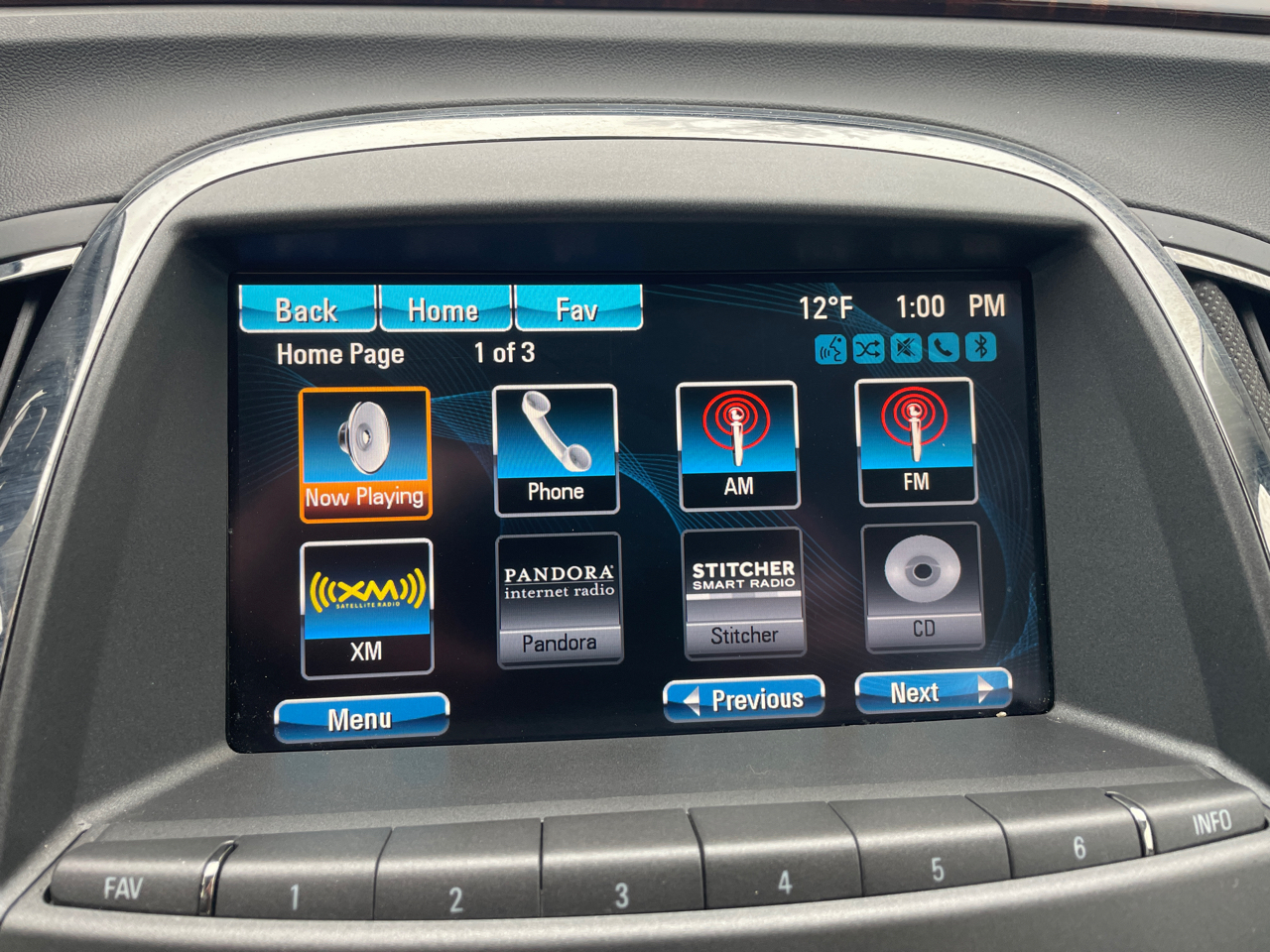 Buick LaCrosse Leather Package 2013