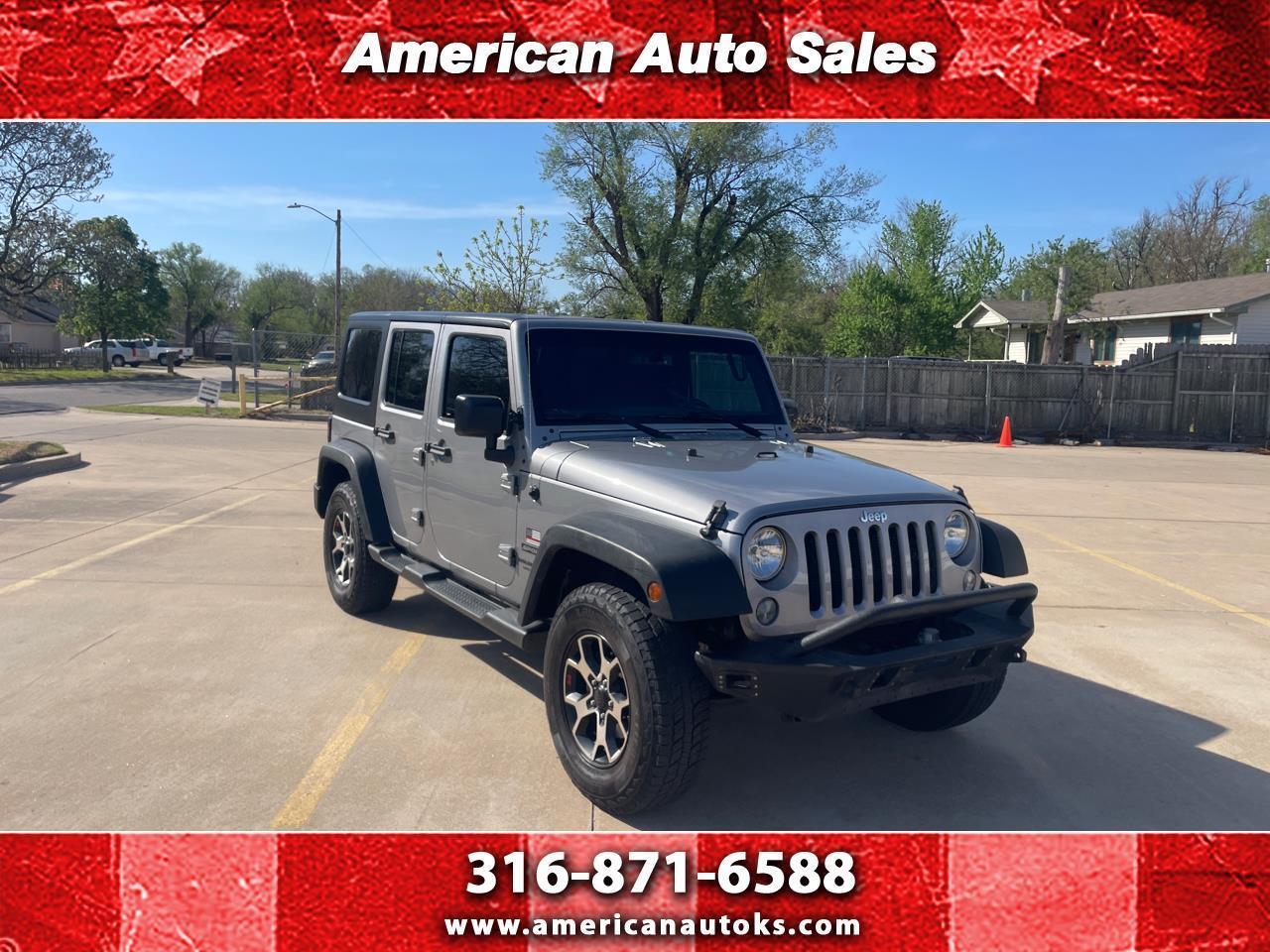 2016 Jeep Wrangler Unlimited Sport 4WD