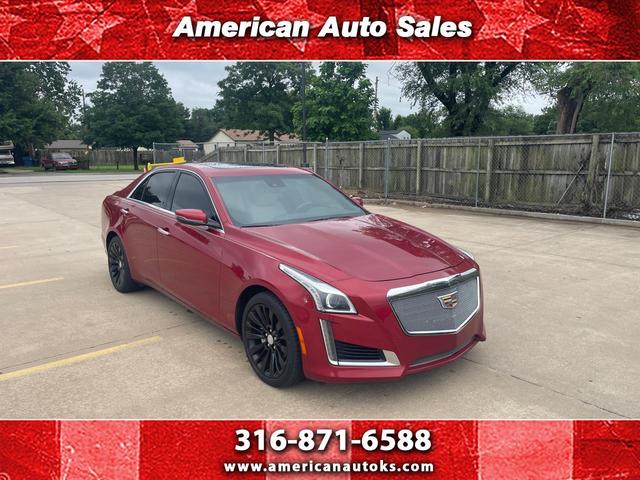 Red (Maroon) 2019 Cadillac CTS Sedan All-Wheel Drive Automatic