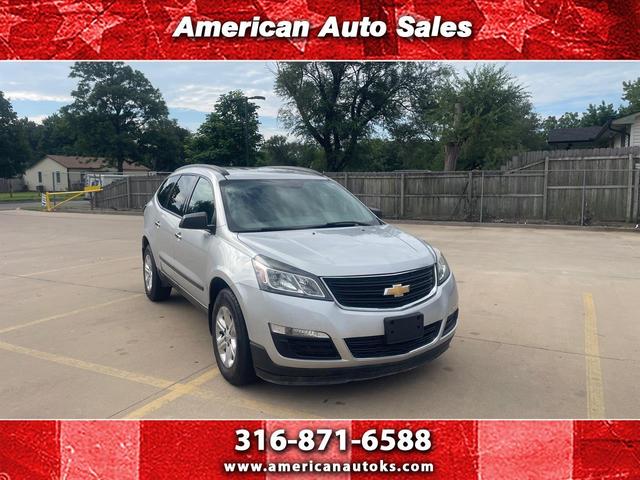 Silver 2017 Chevrolet Traverse SUV / Crossover Front-Wheel Drive 6-Speed Automatic