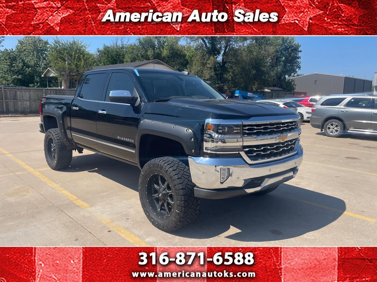 2018 Chevrolet Silverado 1500 LTZ Crew Cab 4WD