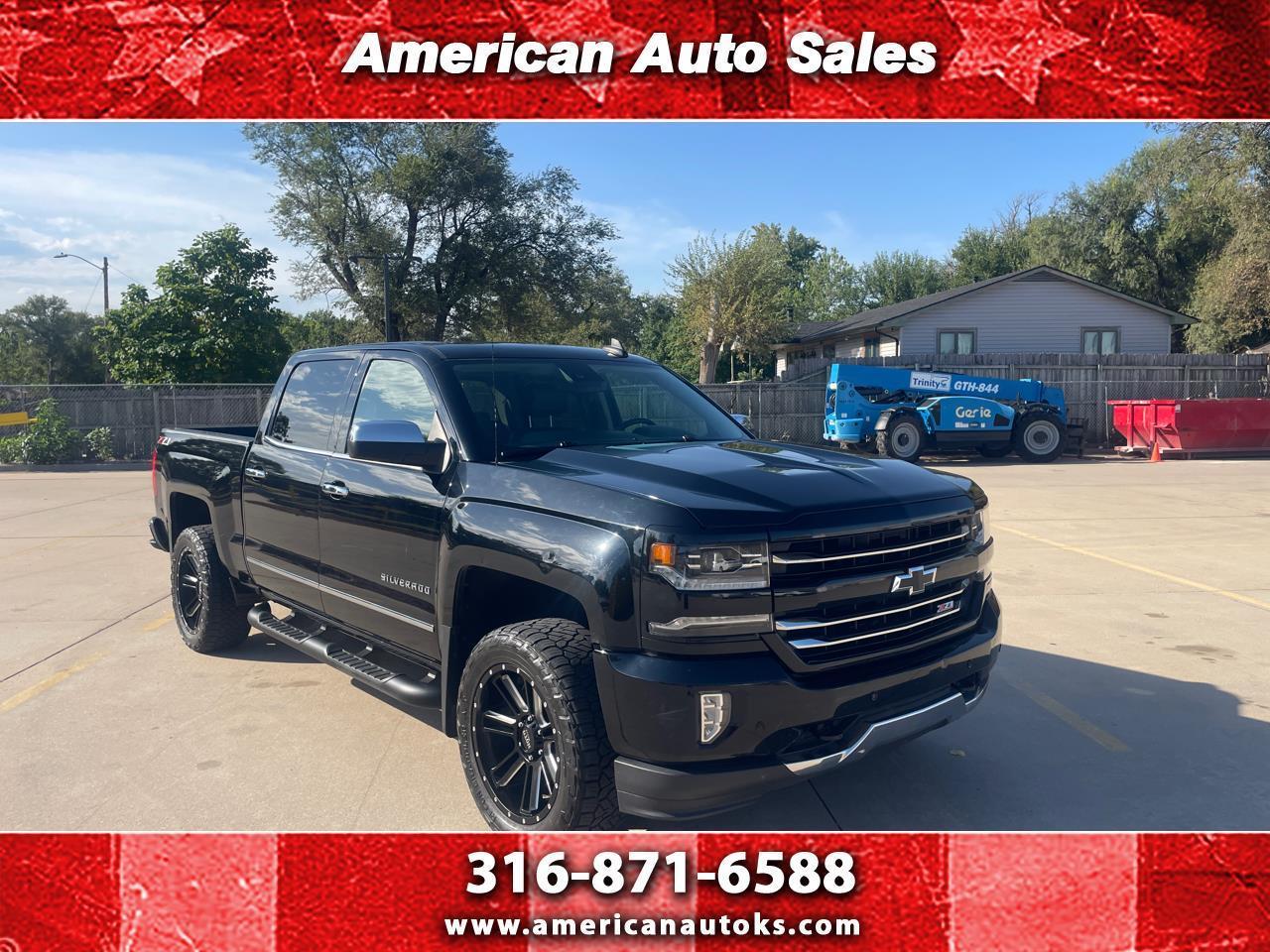 2018 Chevrolet Silverado 1500 LTZ Crew Cab 4WD