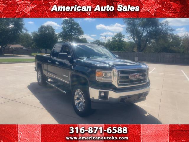 Black 2014 GMC Sierra 1500 Pickup Truck Four-Wheel Drive Automatic