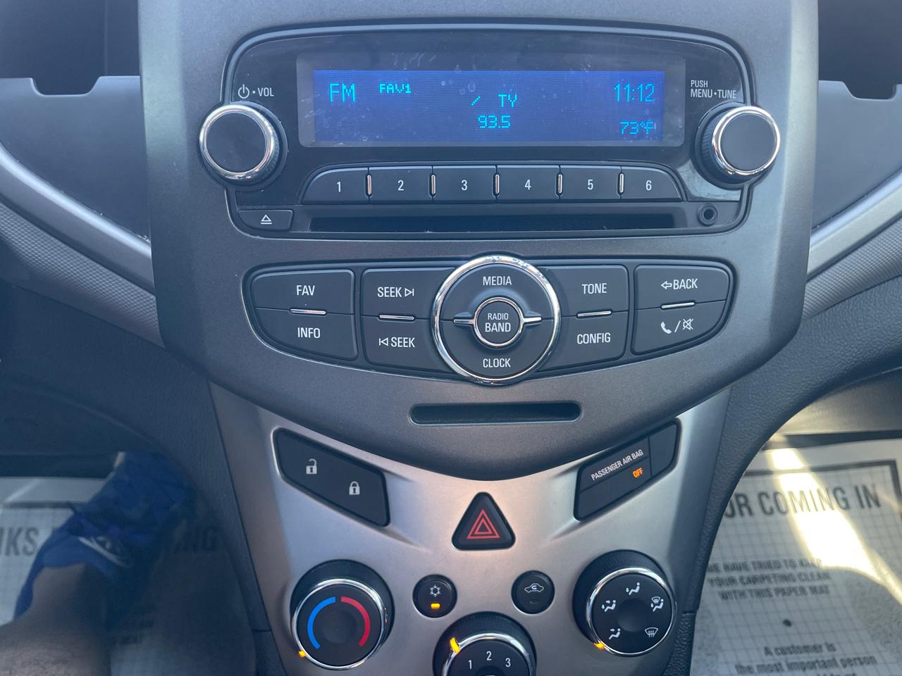 Chevrolet Sonic LT Auto Sedan 2015
