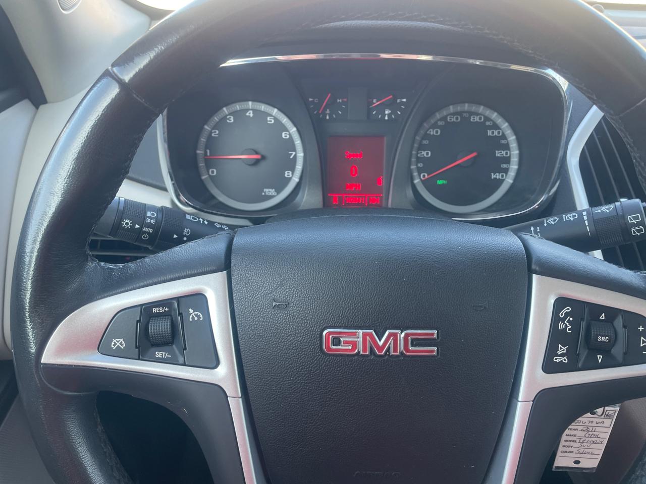 GMC Terrain SLT1 AWD 2011