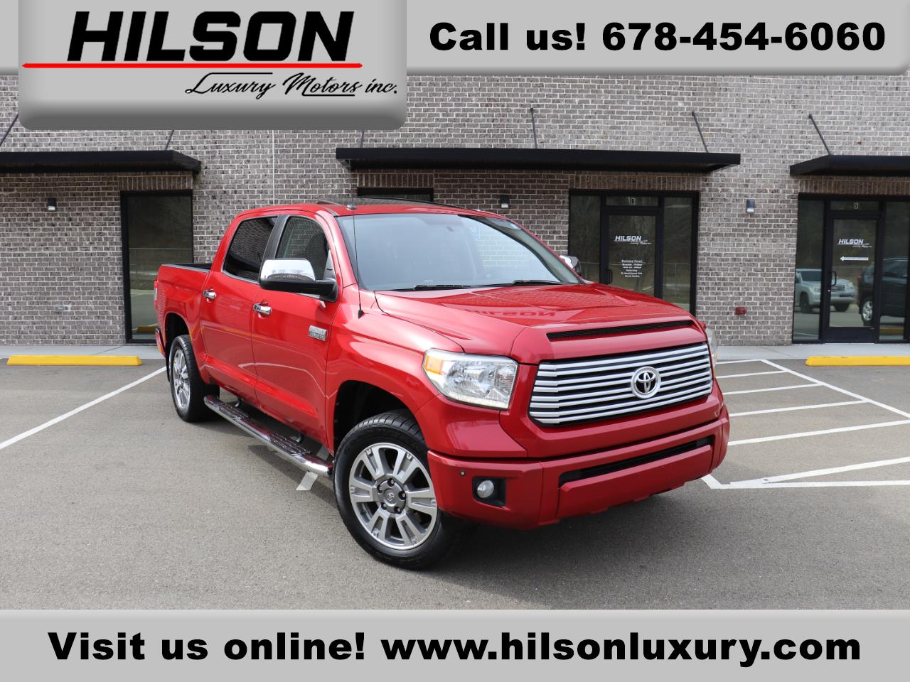 2016 Toyota Tundra Platinum CrewMax 5.7L 4WD